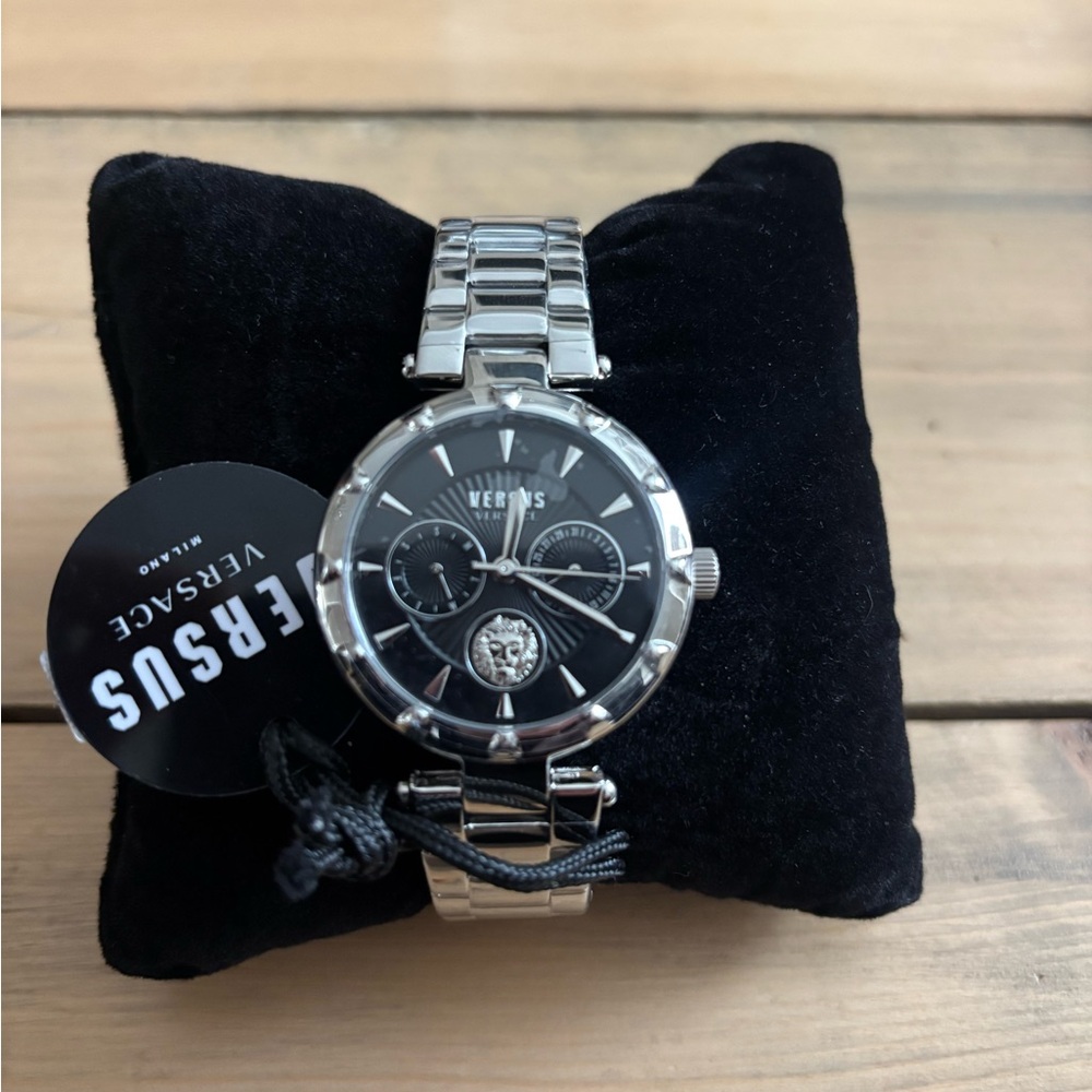 Versus Versace Sertie Black and Silver Women’s watch